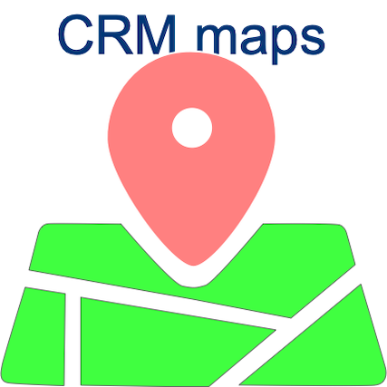 CRM - на карте